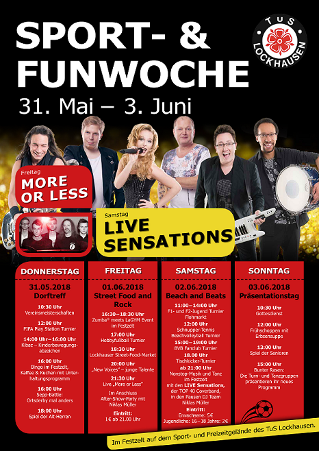 Sport- und Funwoche 2018 Sport- und Funwoche 2018